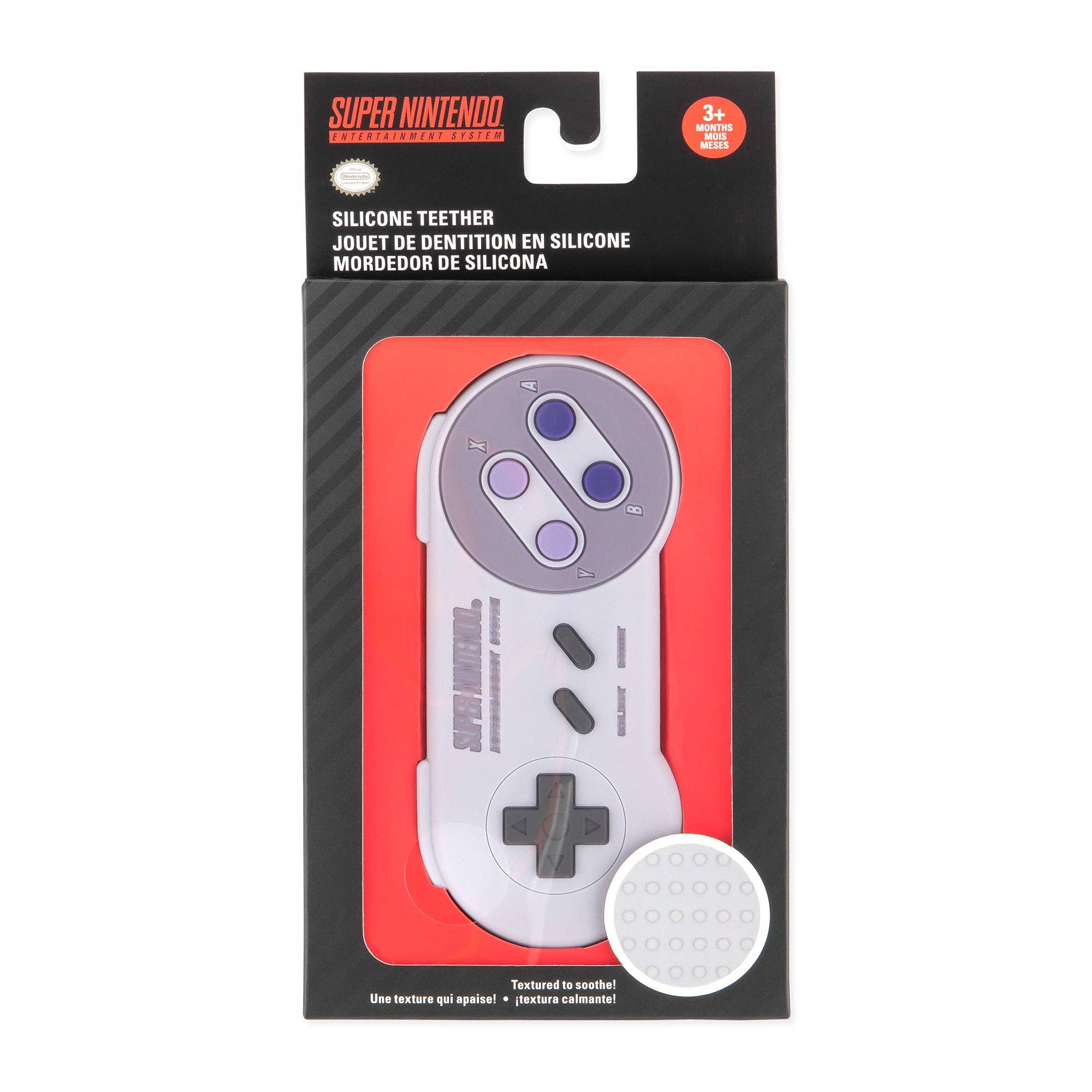 Silicone Teether: Nintendo SNES™ Controller 17