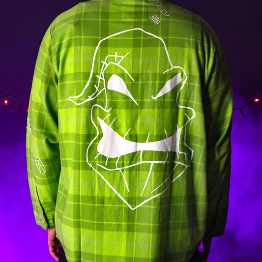 Oogie Boogie Flannel Shirt