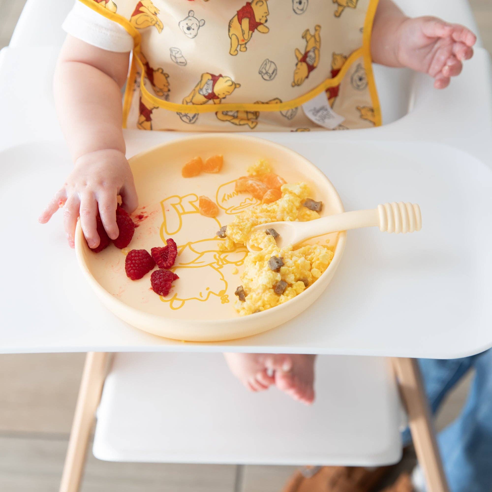 Silicone Plate + Spoon Set: Disney Winnie the Pooh 6