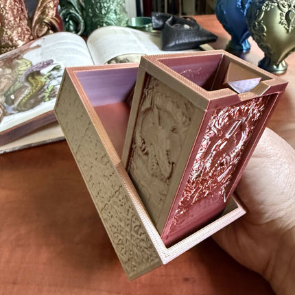 Folding Dragon Dice Tower & Storage | TTRPG, D&D, TCG, CoC