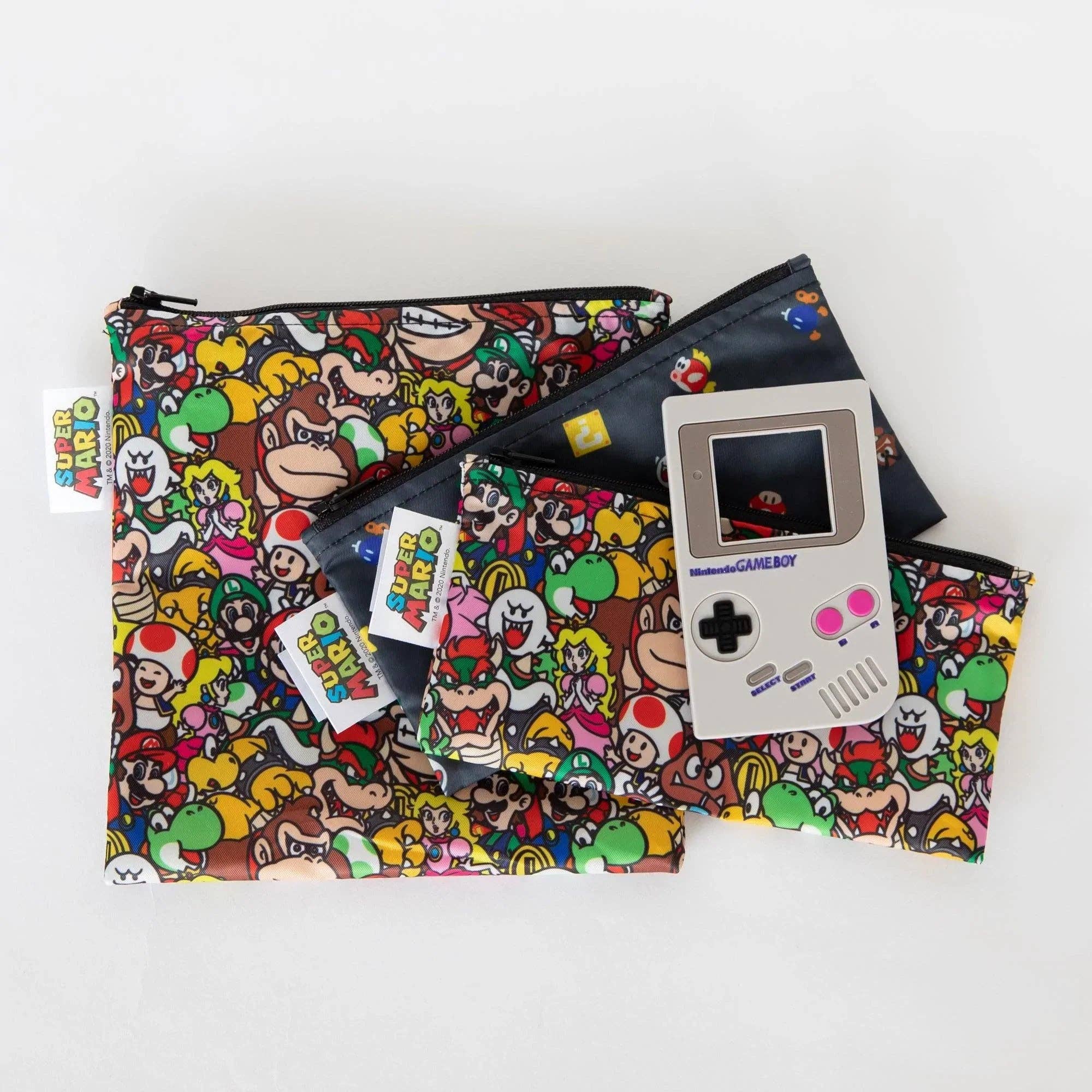 Reusable Snack Bag, 3-Pack: Super Mario™ Power Up 8
