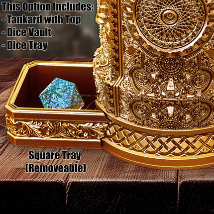 Barbarian 12oz Dice Tower Tankard | TTRPG, D&D, Daggerheart
