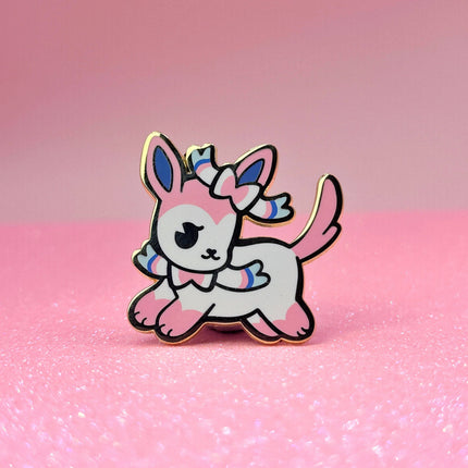 Sylveon Pokemon Eeveelution Enamel Pin
