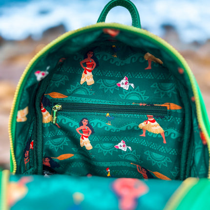 Moana Heart of Te Fiti Sequins Loungefly Mini Backpack
