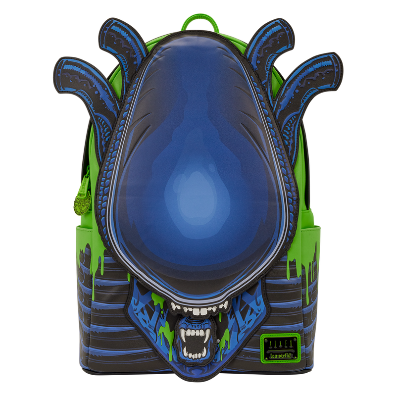 Alien Xenomorph Cosplay Glow Full-Size Backpack