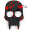 Demonic Skull Self Defense Keychain Black | Red