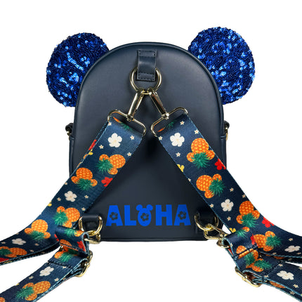Aloha Mickey Convertible Mini Backpack Exclusive LF