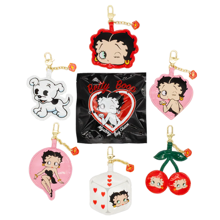 Betty Boop Mystery Bag Icons Padded Vinyl Bag Charms