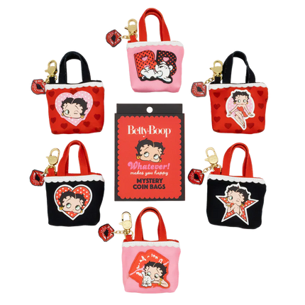 Betty Boop Mystery Box Mini Tote Bag Charms