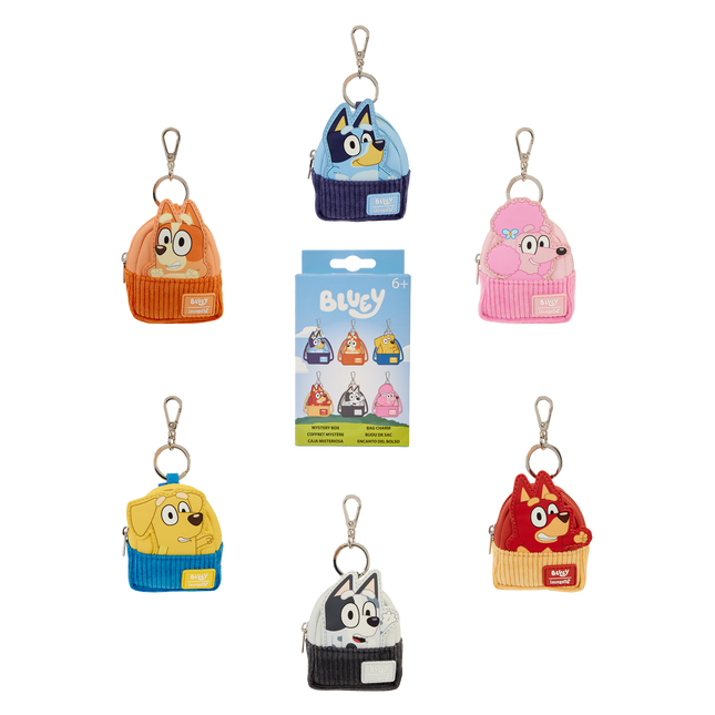 Bluey Mystery Mini Backpack Bag Charms