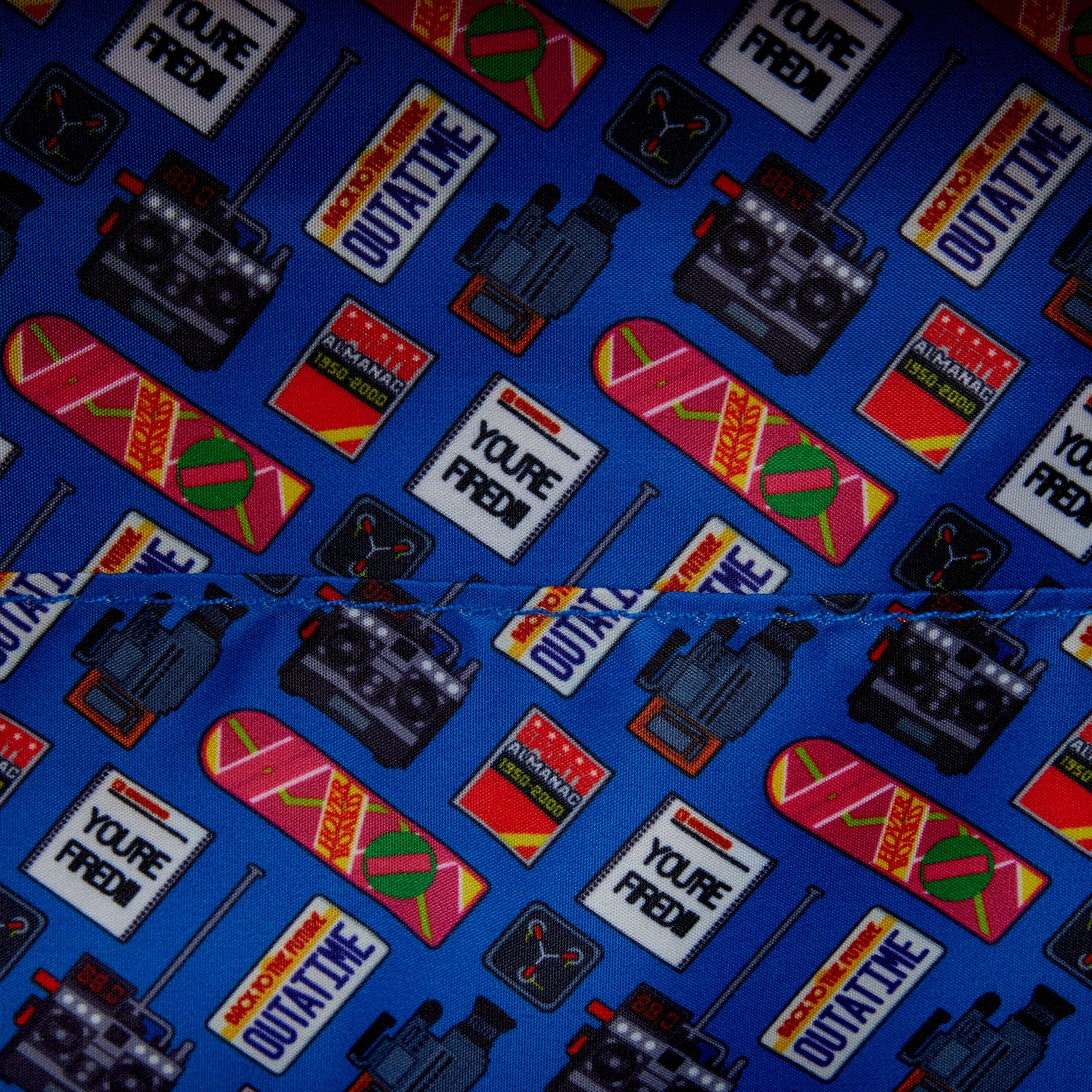 Back to the Future Marty McFly Cosplay Cosplay Mini Backpack 6