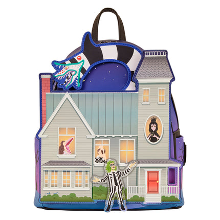 Beetlejuice Deetz House Glow Mini Backpack