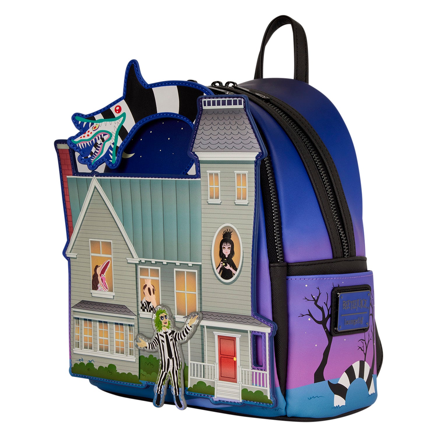 Beetlejuice Deetz House Glow Mini Backpack 3