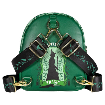 Wicked Elphaba Convertible Exclusive Loungefly Mini Backpack