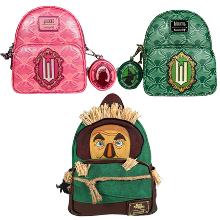 Wicked - Elphaba, Glinda and Scarecrow Bundle