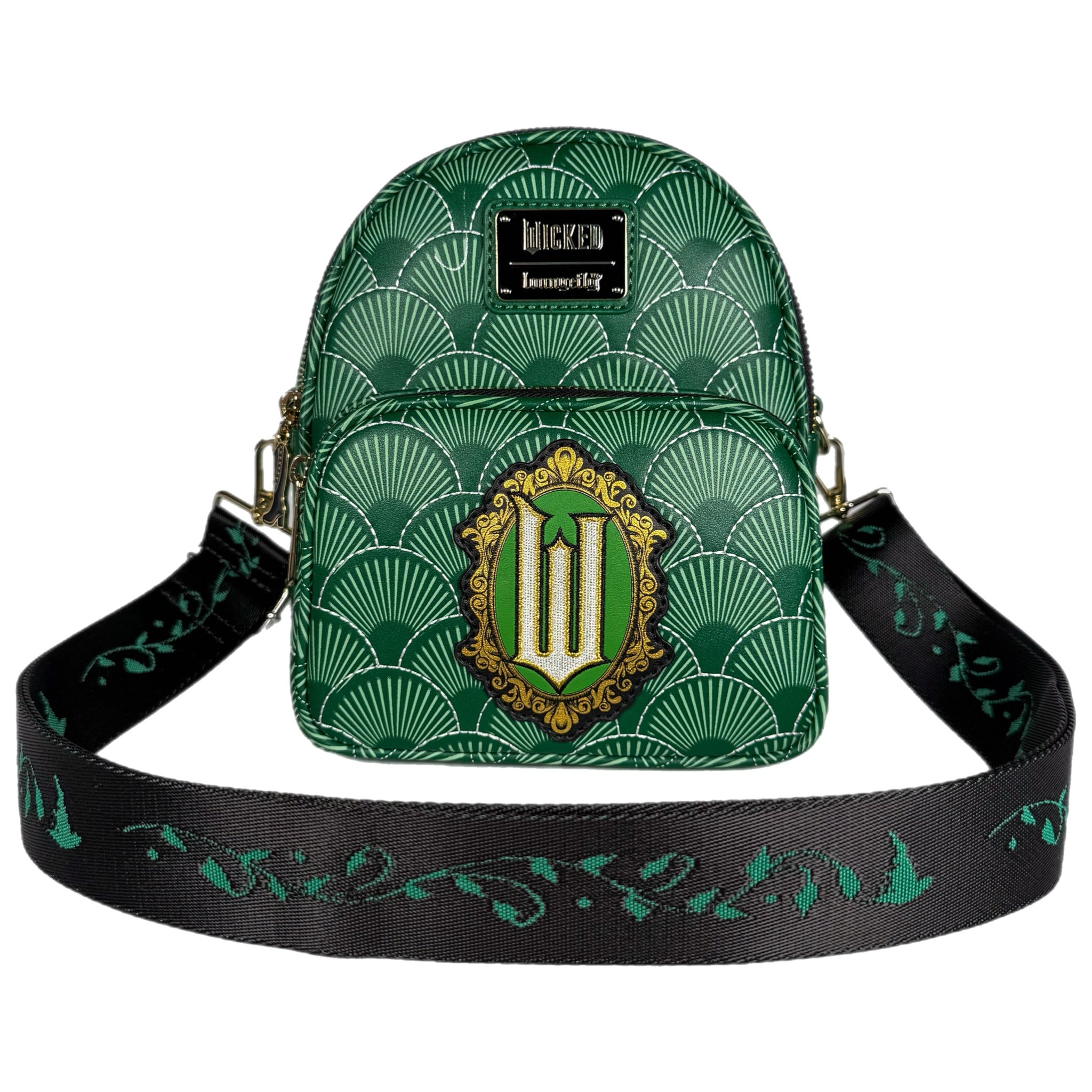 Wicked Elphaba Convertible Exclusive Loungefly Mini Backpack 7