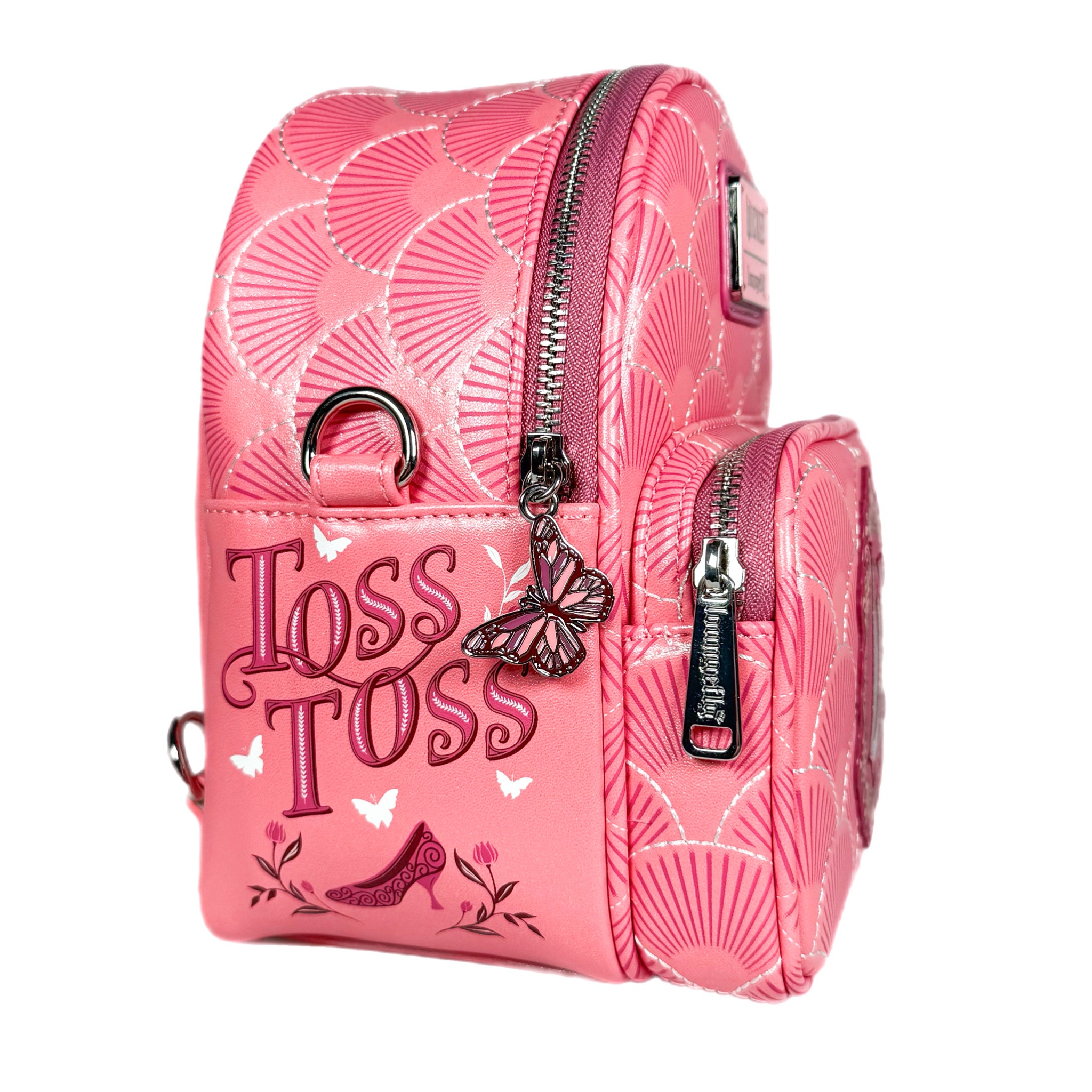 Wicked Glinda Convertible Exclusive Loungefly Mini Backpack 5