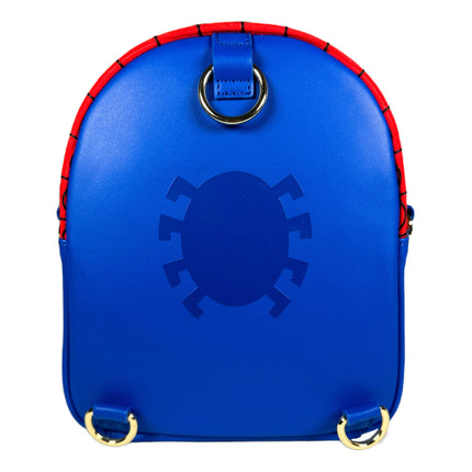Spider-Man Convertible Corduroy Exclusive Loungefly Mini Backpack