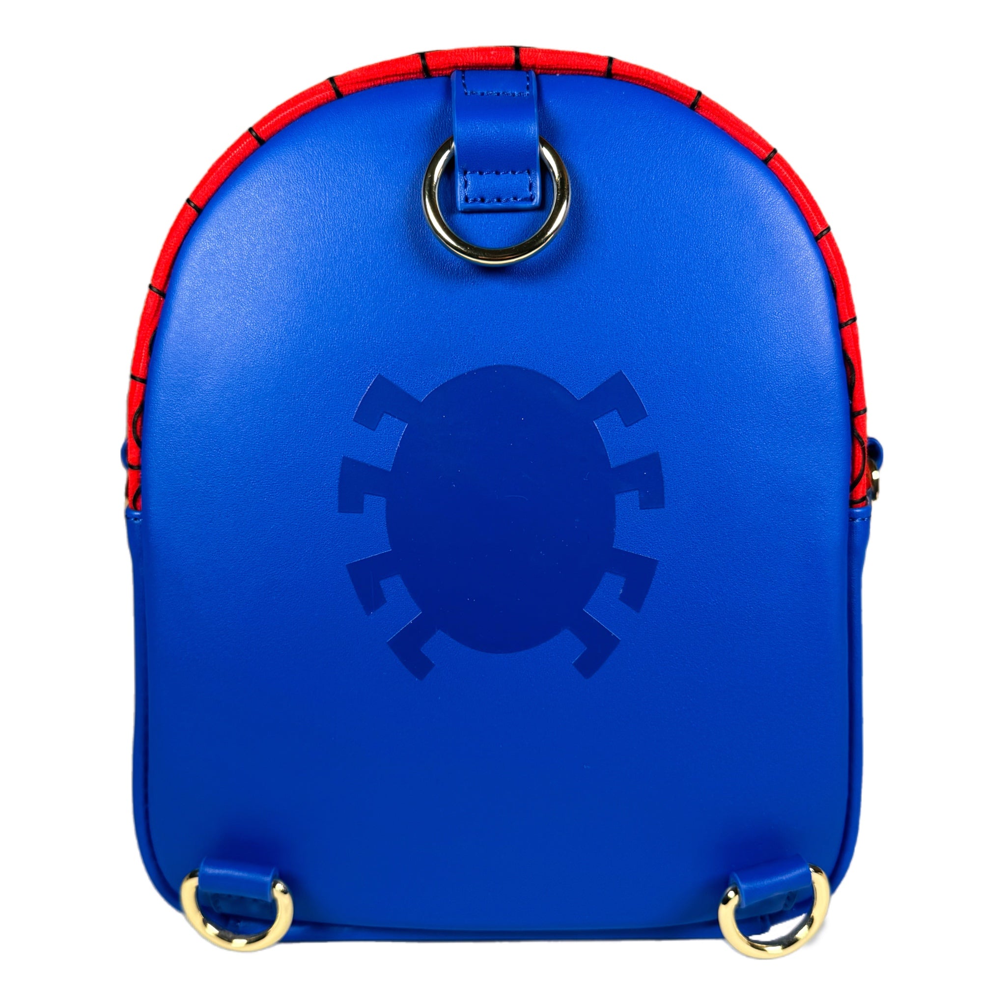 Spider-Man Convertible Corduroy Exclusive Loungefly Mini Backpack 4