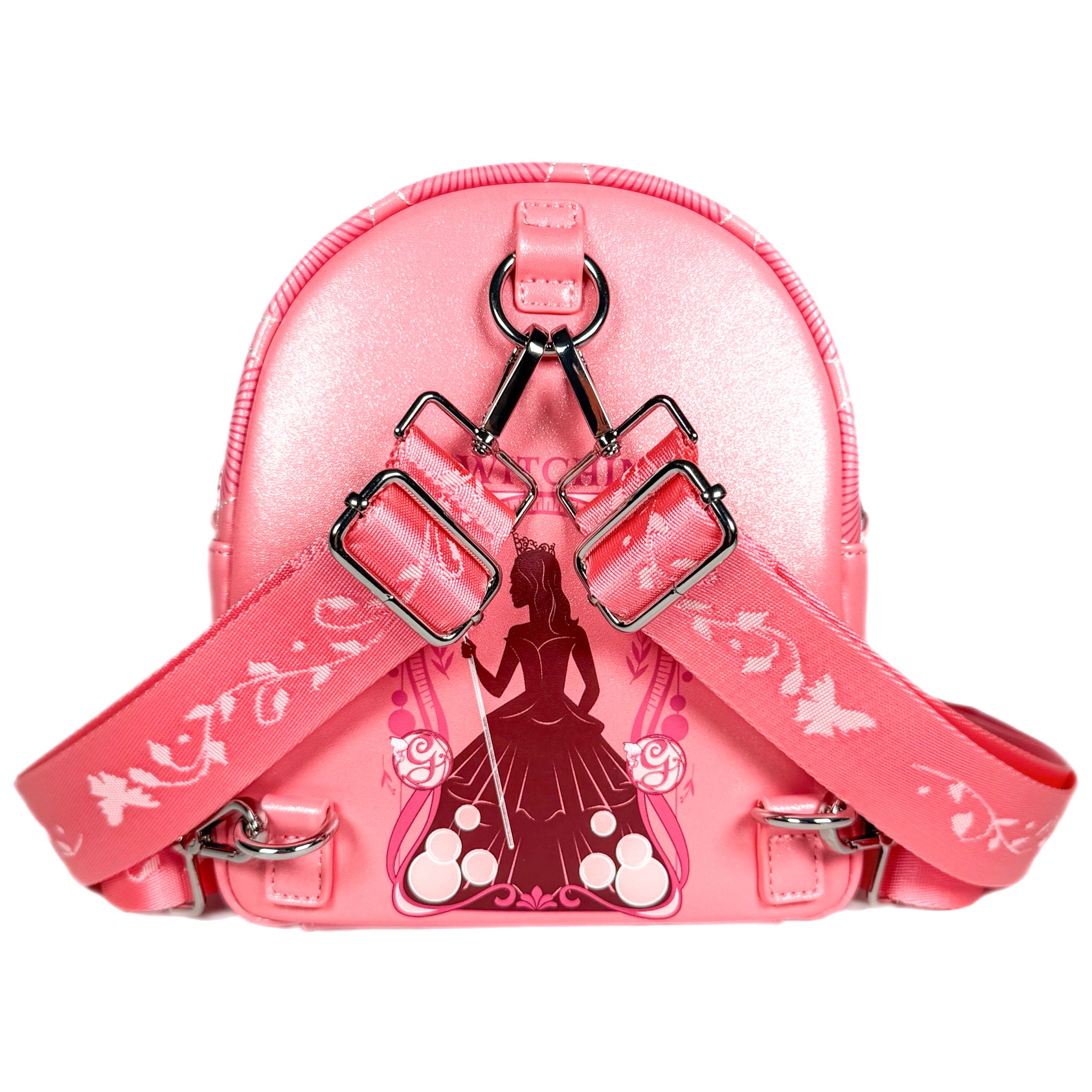 Wicked Glinda Convertible Exclusive Loungefly Mini Backpack 8