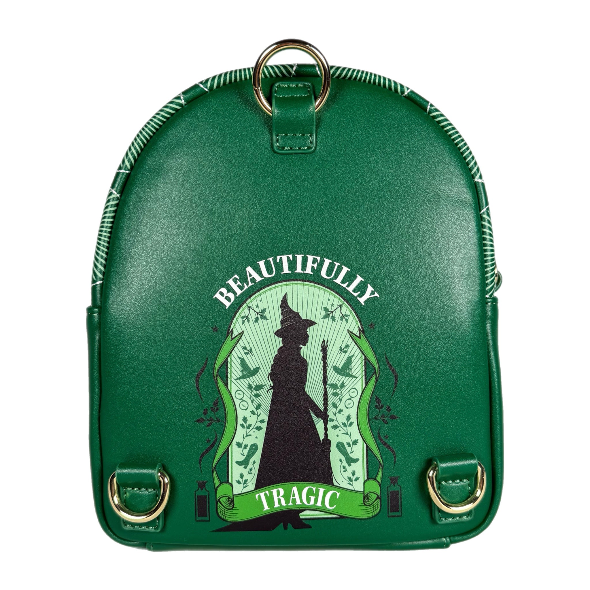Wicked Elphaba Convertible Exclusive Loungefly Mini Backpack 5