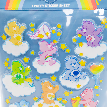 Care Bears Padded Nylon Sticker Sheet Crossbody Bag