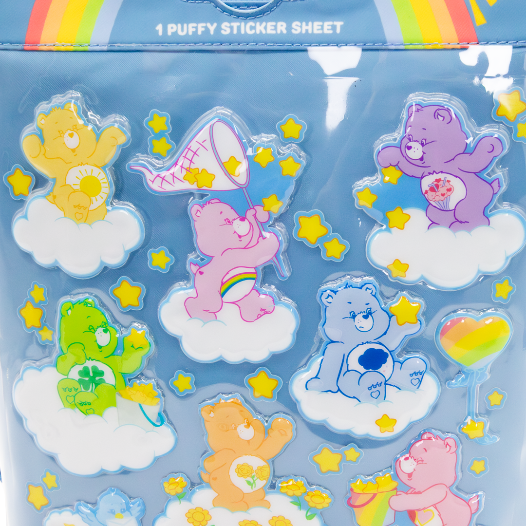 Care Bears Padded Nylon Sticker Sheet Crossbody Bag 5