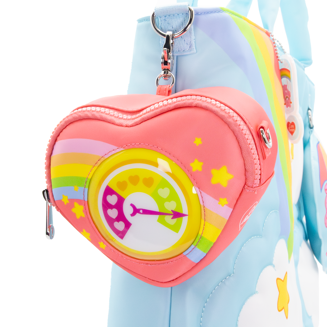 Care Bears Care-O-Meter Mini Padded Nylon Crossbody Bag 5