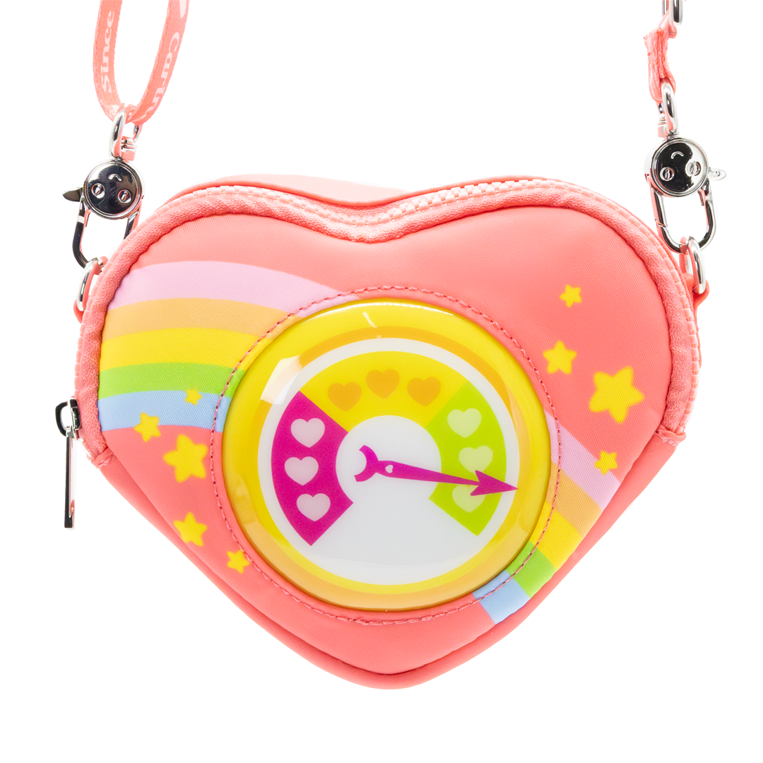 Care Bears Care-O-Meter Mini Padded Nylon Crossbody Bag