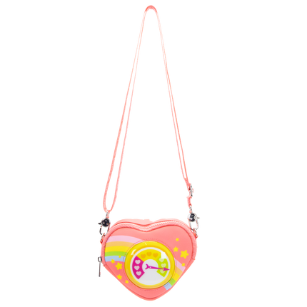 Care Bears Care-O-Meter Mini Padded Nylon Crossbody Bag