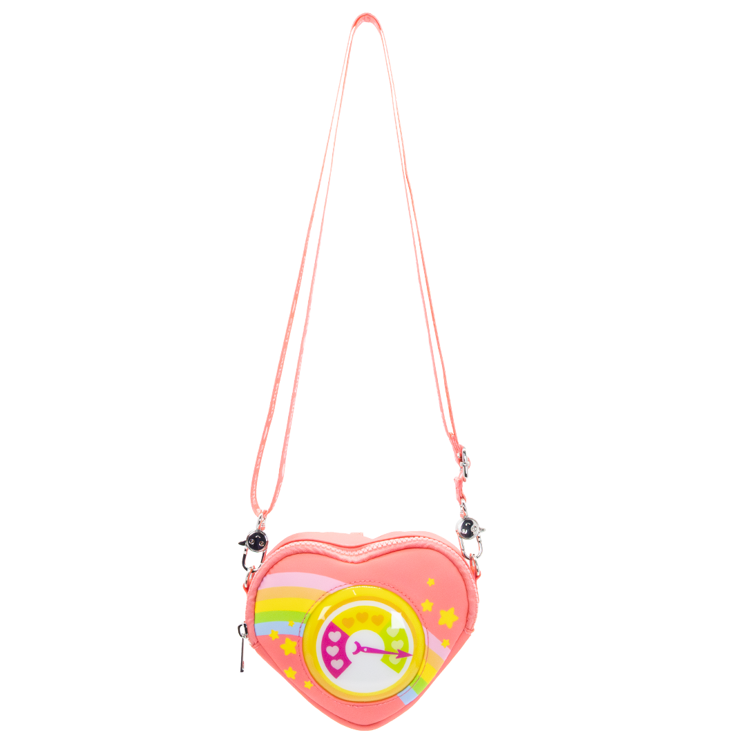 Care Bears Care-O-Meter Mini Padded Nylon Crossbody Bag