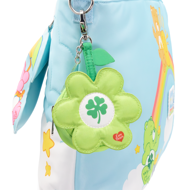Care Bears Mystery Box Padded Nylon Flower Coin Bag Charms