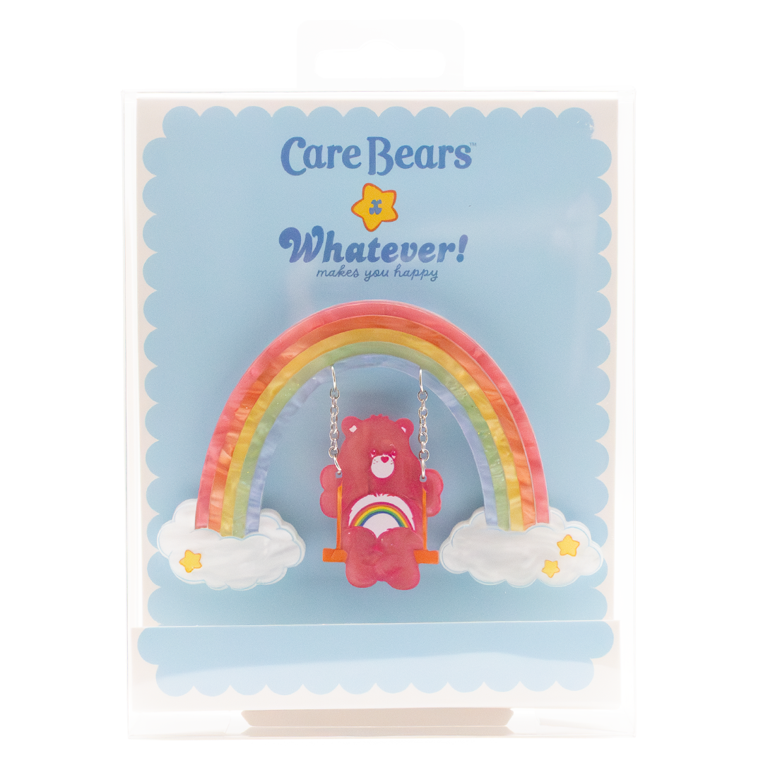 Care Bears Cheer Bear Rainbow Collectible Acrylic Pin