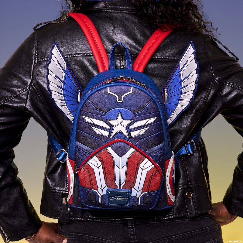 Captain America: Brave New World Cosplay Mini Backpack
