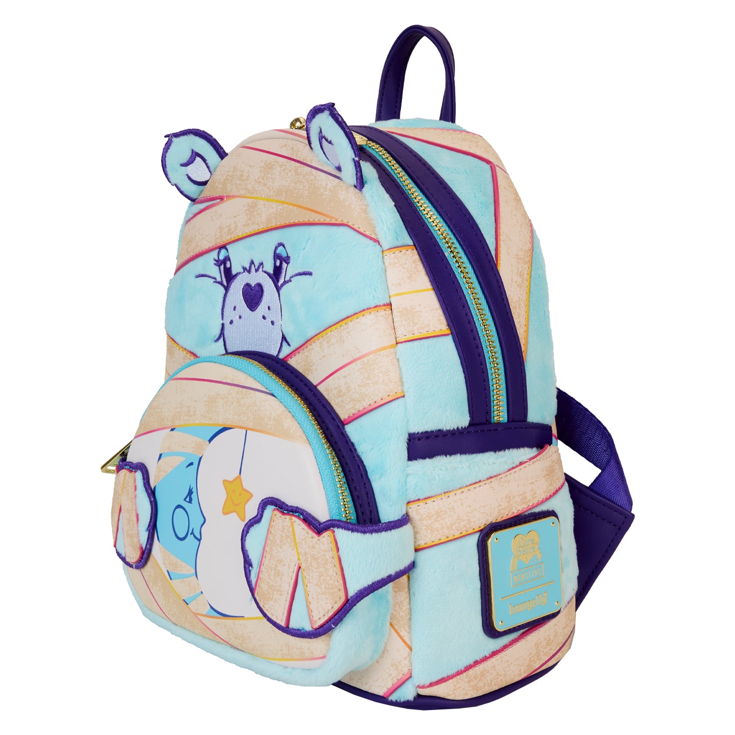 LF CAREBEARS X UNIVERSAL MONSTERS BEDTIME BEAR MUMMY MINI BACKPACK