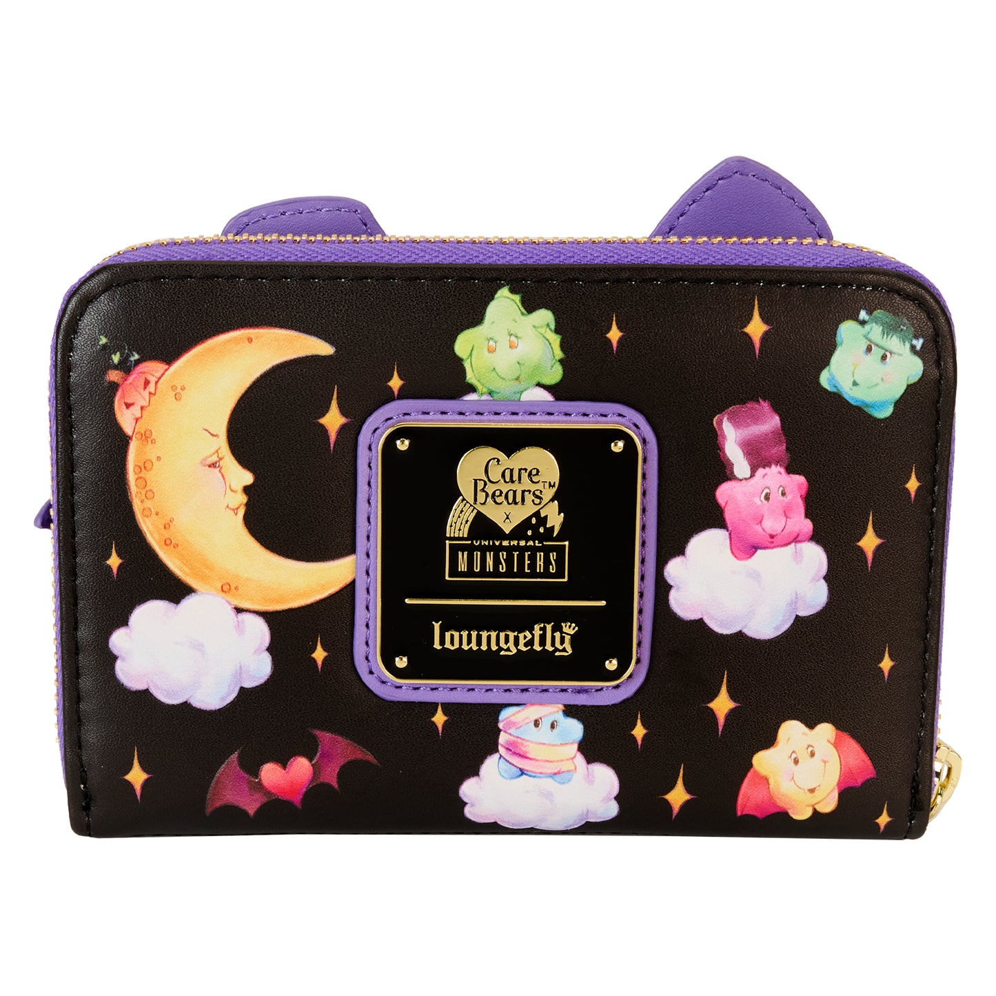 LF CAREBEARS X UNIVERSAL MONSTERS SCARY DREAMS ZIP AROUND WALLET