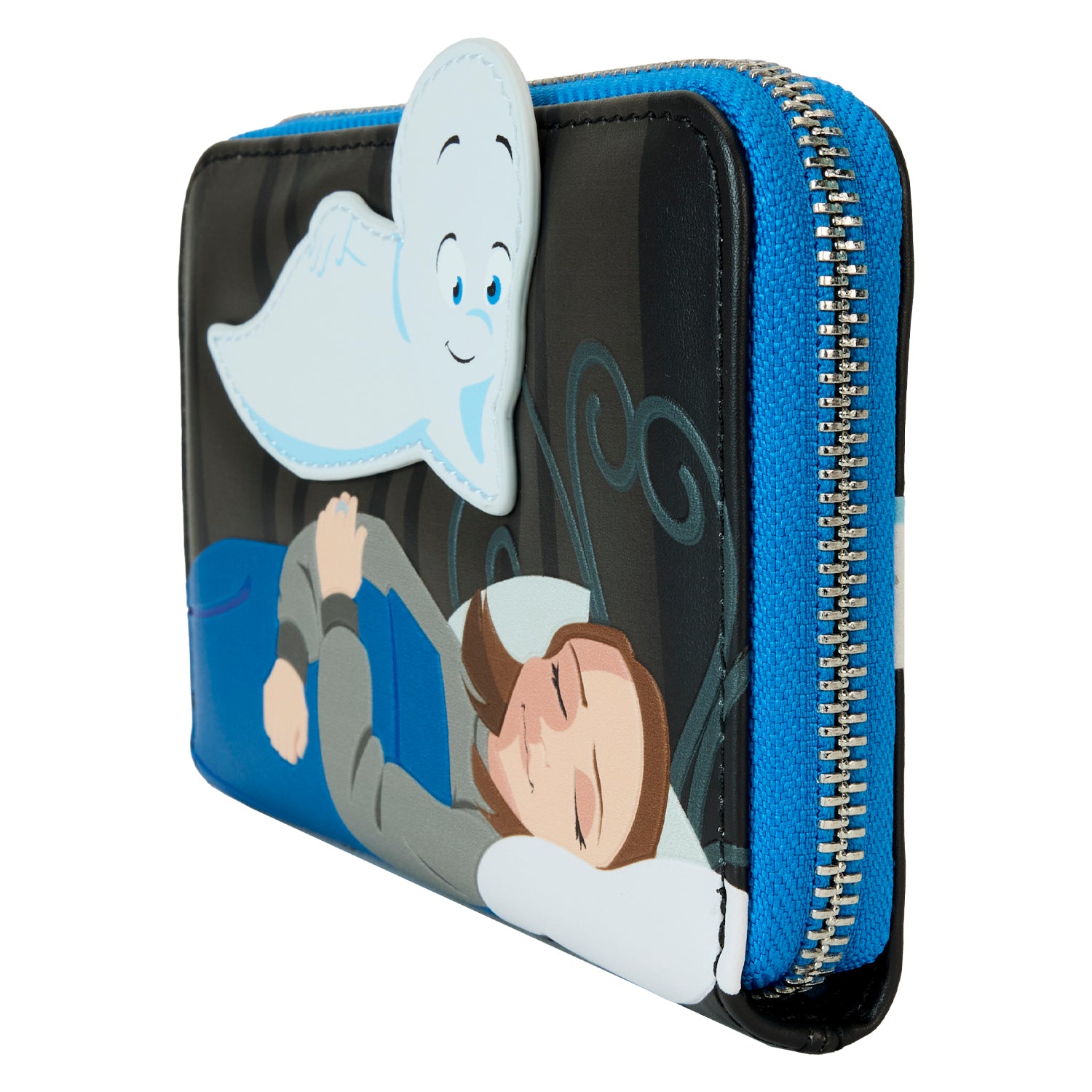 LF UNIVERSAL CASPER THE FRIENDLY GHOST HALLOWEEN ZIP AROUND WALLET 3