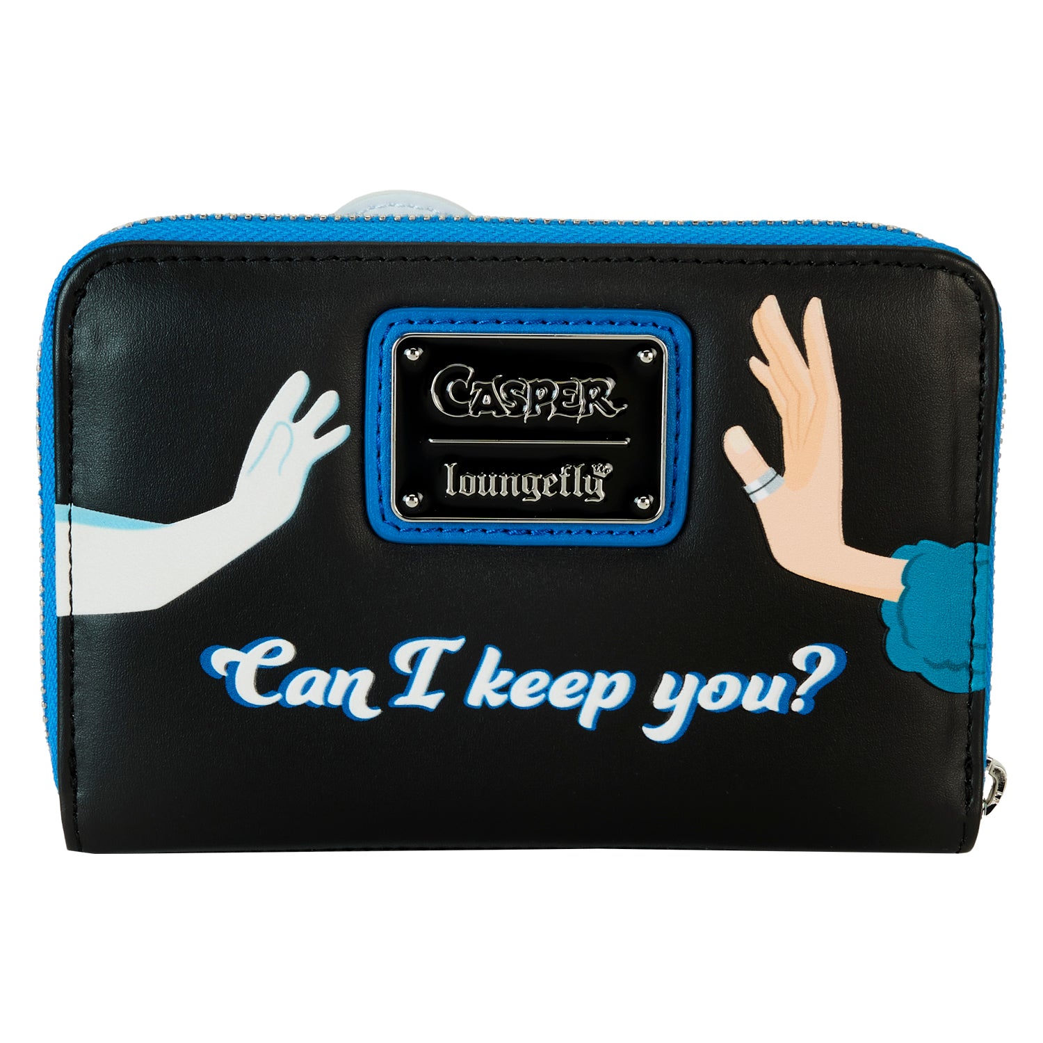 LF UNIVERSAL CASPER THE FRIENDLY GHOST HALLOWEEN ZIP AROUND WALLET 4