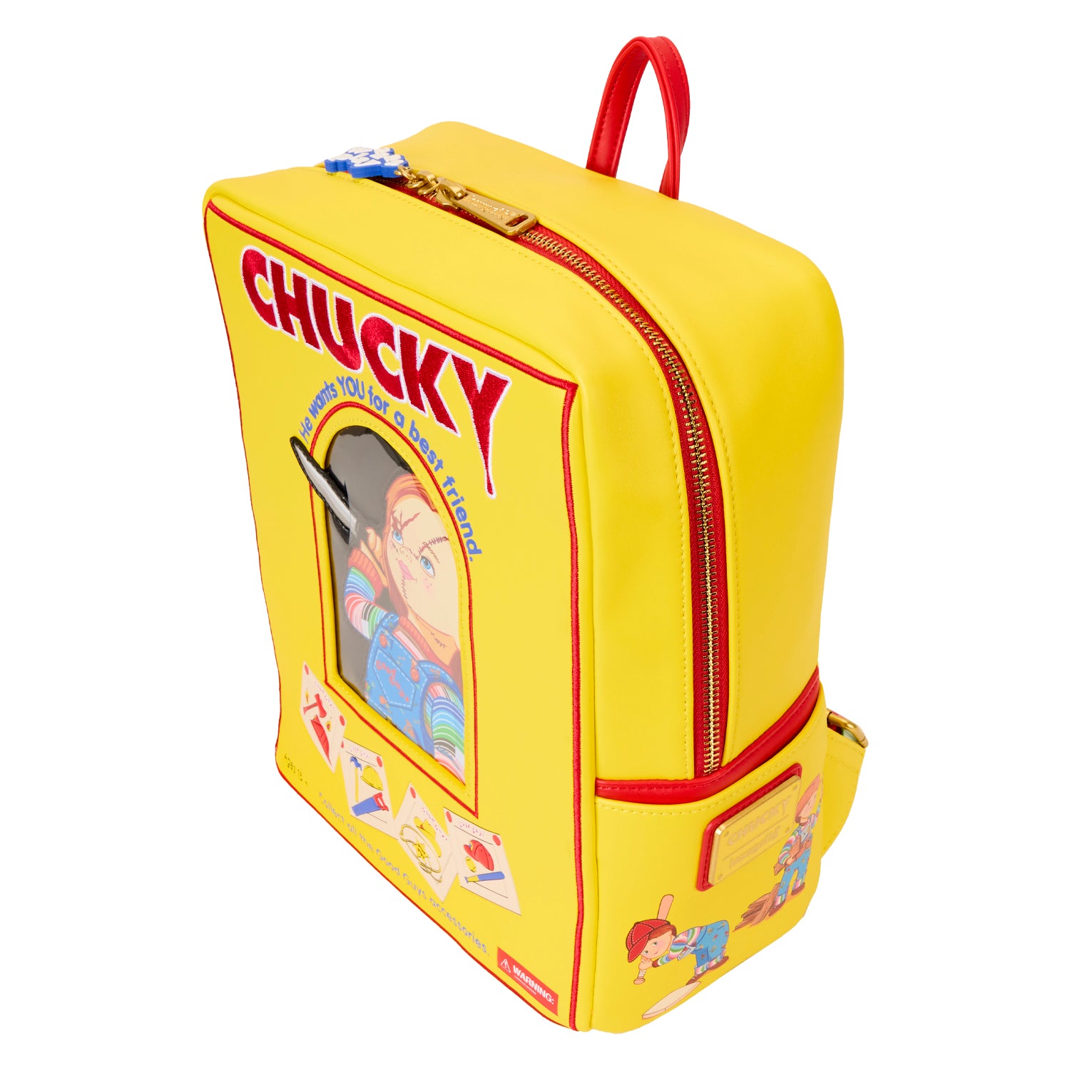 LF CHILDS PLAY CHUCKY BOX MINI BACKPACK 3