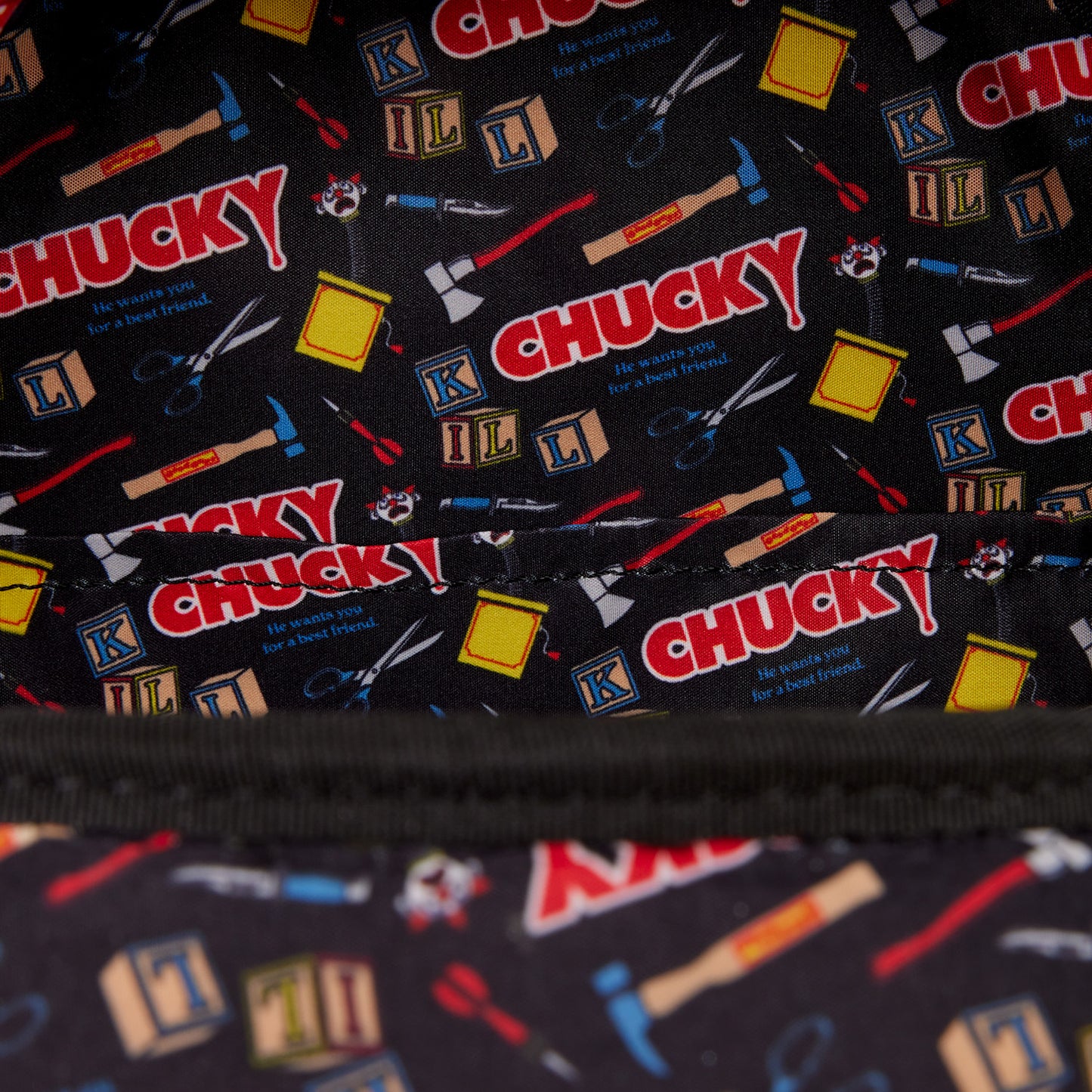 LF UNIVERSAL CHUCKY POP UP MINI BACKPACK