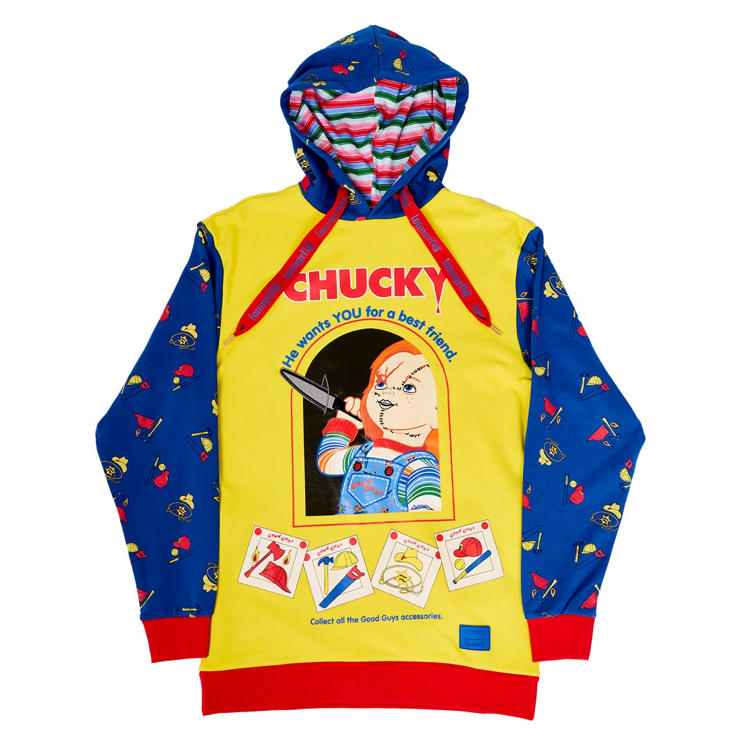 LF UNIVERSAL CHILDS PLAY CHUCKY HOODED SWEATSHIRT