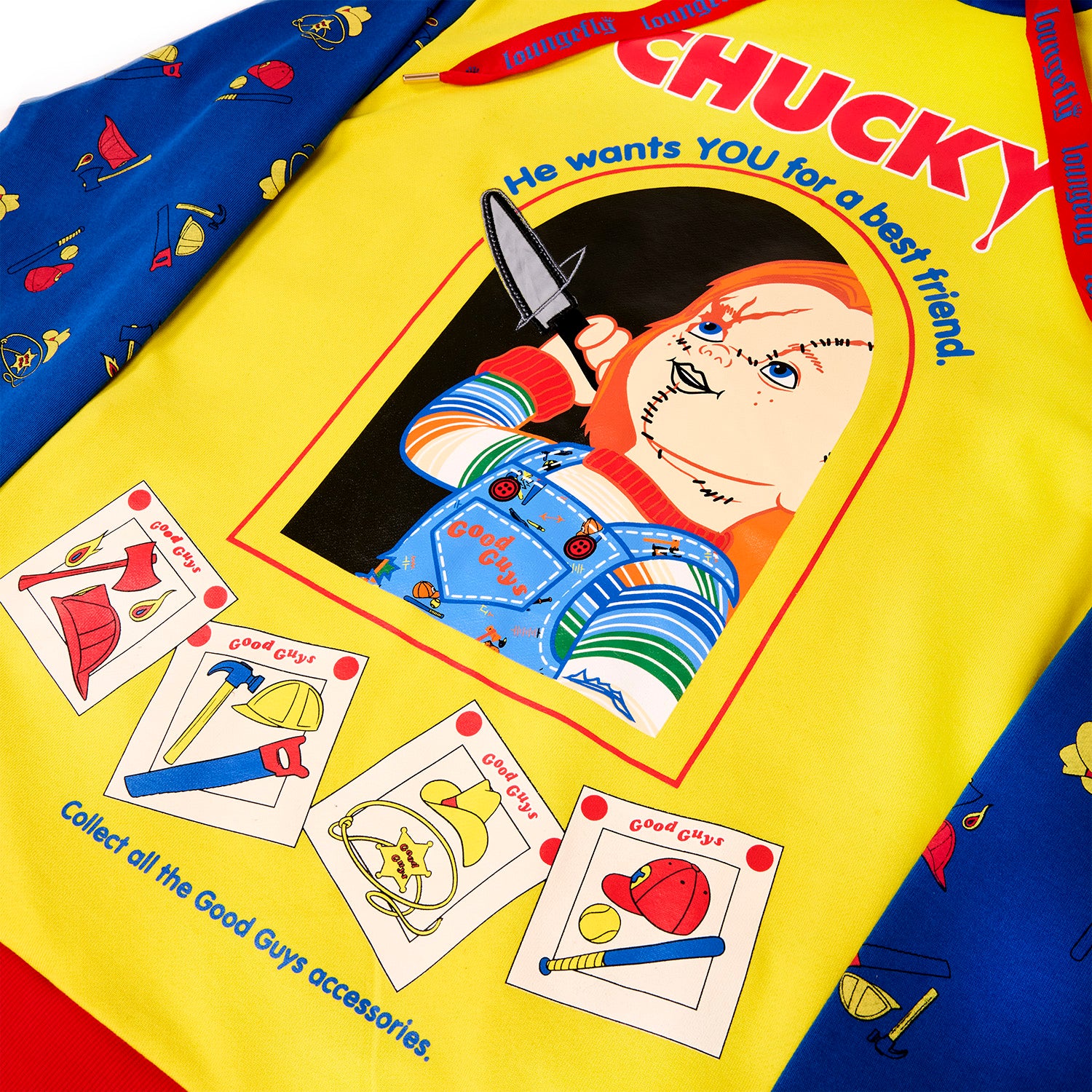 LF UNIVERSAL CHILDS PLAY CHUCKY HOODED SWEATSHIRT 3