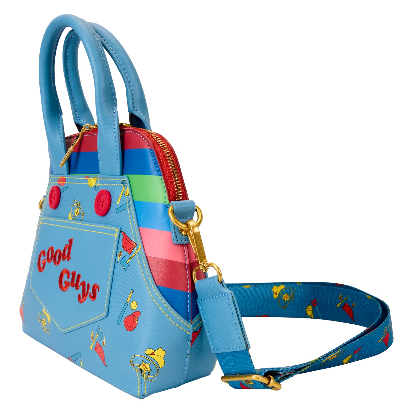 LF CHILDS PLAY CHUCKY COSPLAY CROSSBODY BAG