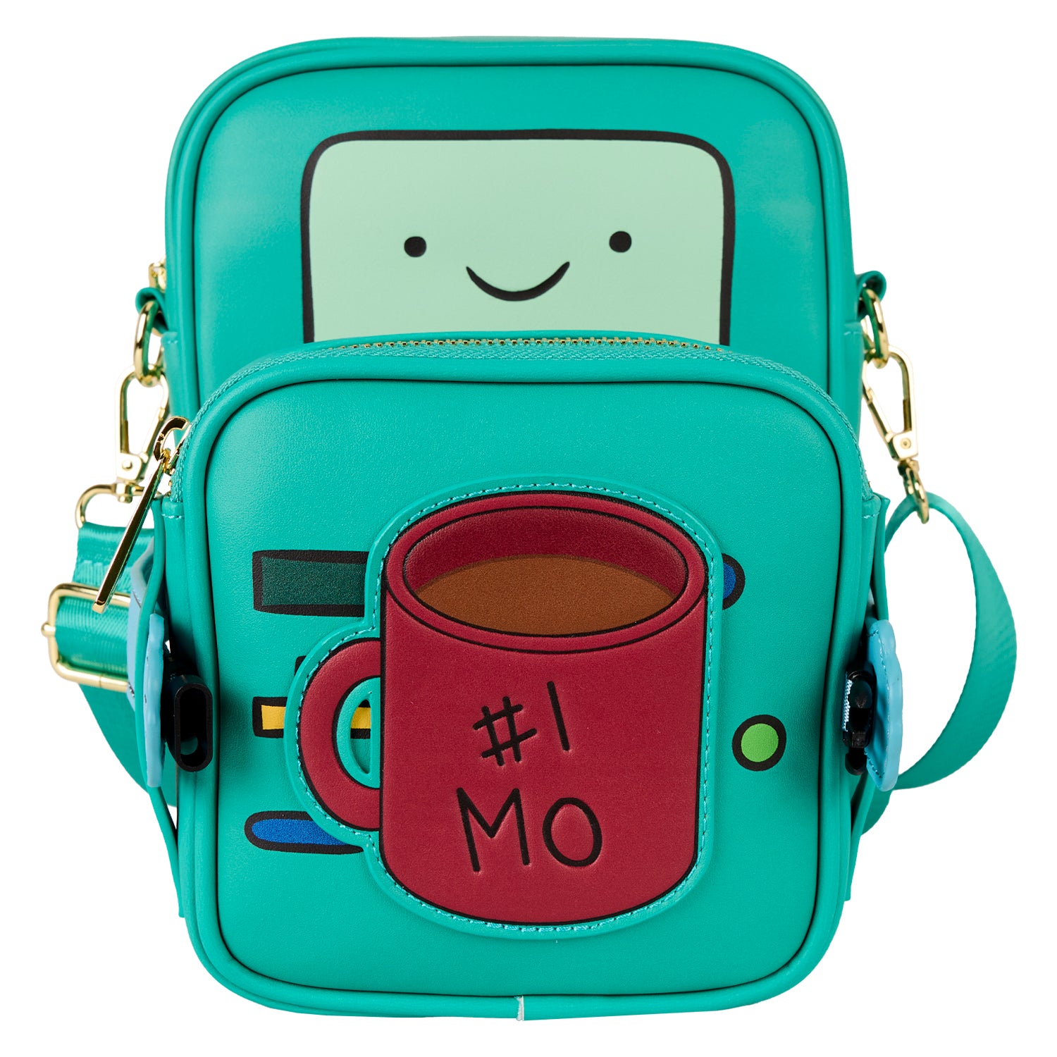 LF WB ADVENTURE TIME BMO CROSSBUDDIES BAG