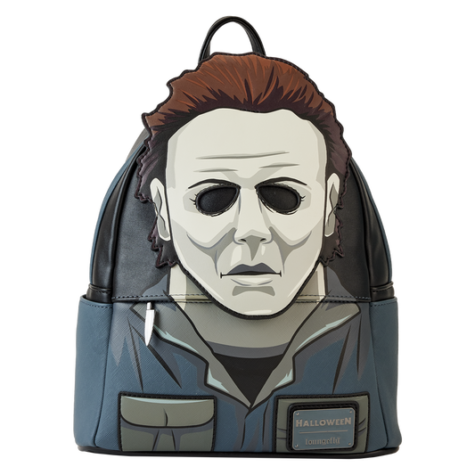 Halloween Michael Myers Mask Cosplay Mini Backpack