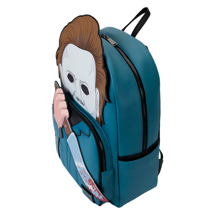 Halloween Michael Myers Cosplay Glow Full-Size Backpack