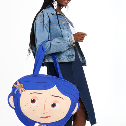 Coraline Canvas Tote Bag