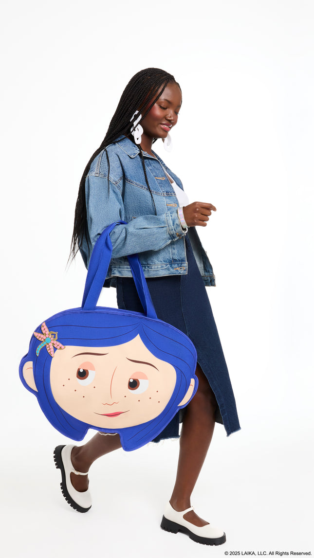 Coraline Canvas Tote Bag