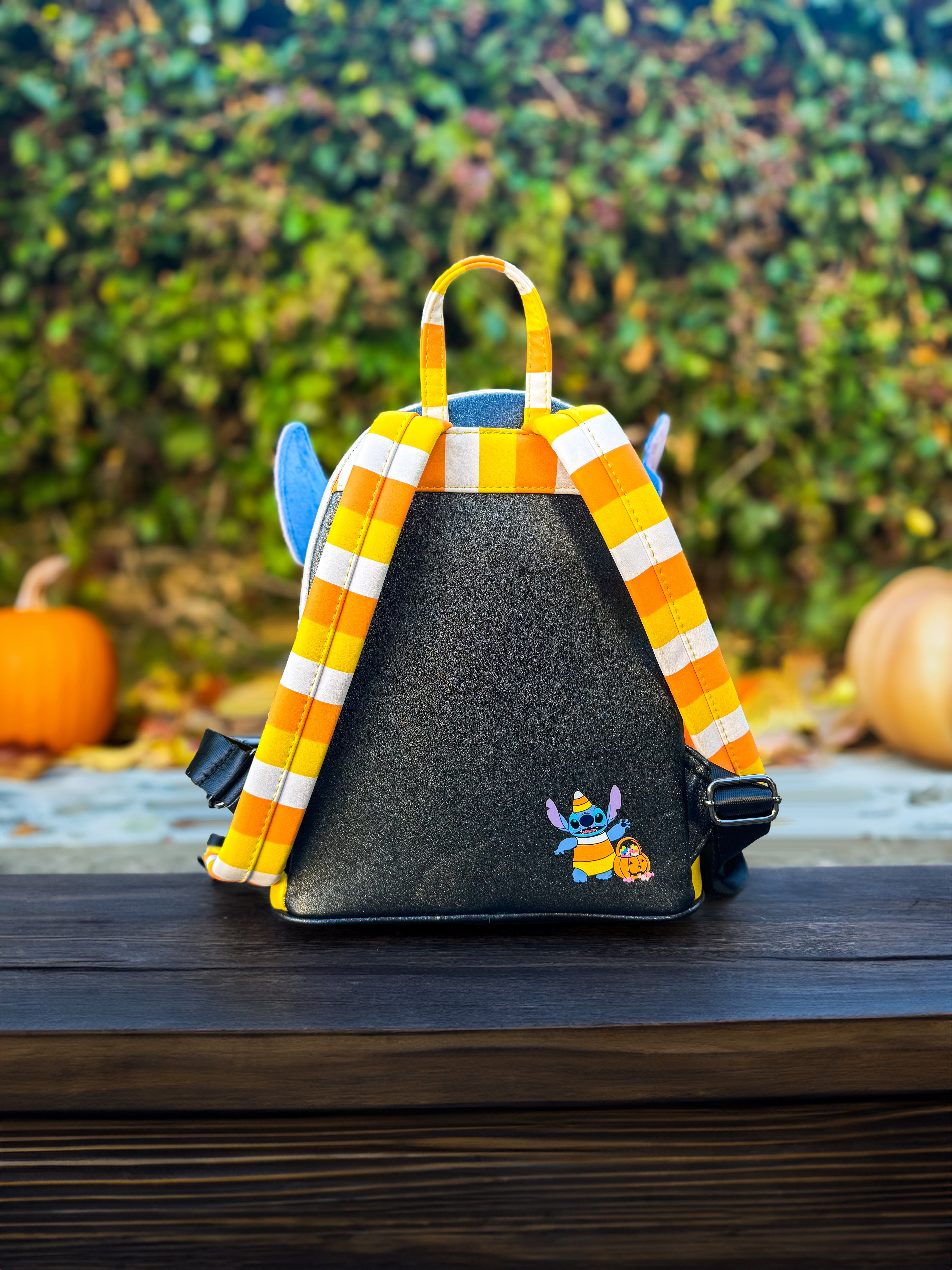 Candy Corn Stitch Mini Backpack 8