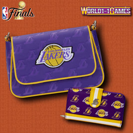 NBA Playoffs Los Angeles Lakers Bundle - Crossbody + Wallet Loungefly